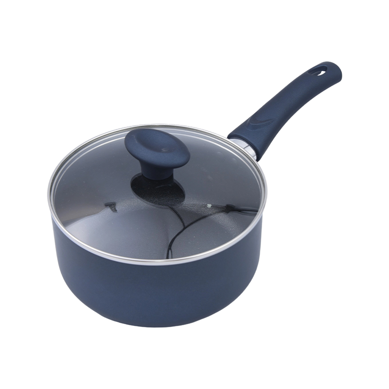 Gerade geformte Saucenpfanne aus gepresstem Aluminium
